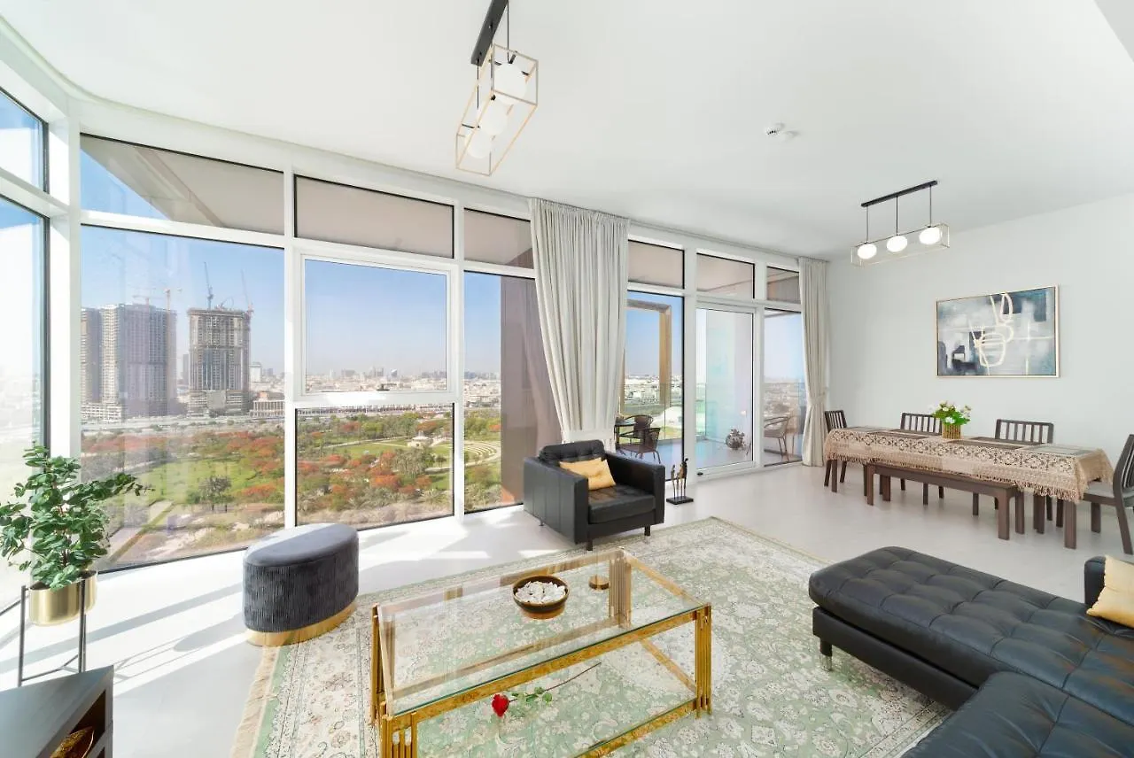 דובאי Ultimate Stay - 3 Beds - Scenic Panoramic Views - Right At Metro Station - 5-10Min To Sea, Burj Khalifa, Old Town, Downtown - 15Min From Airport